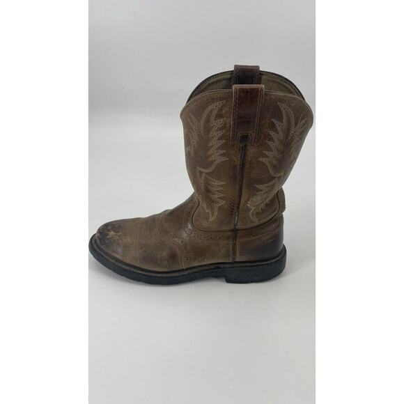 Ariat Challenger Men's 9.5D Western Cowboy Boots 10002504 Brown Rodeo Rancher - Picture 10 of 16